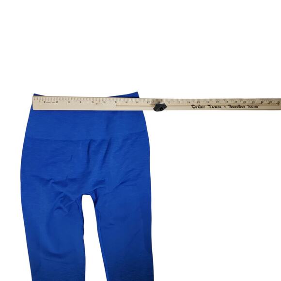 Alphalete Amplify Leggings Womens XS Ombre Blue Moonlight Butt Scrunch Seamless - Picture 12 of 14